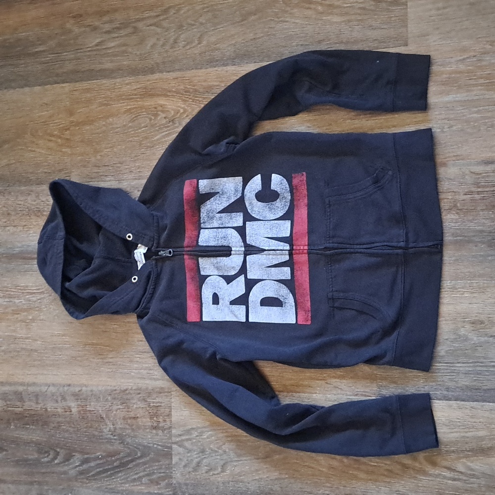 Run DMC Youth Zipper Hoodie